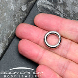 6G 1/2 316L Surgical Steel Precision Hinged Segment Hoop