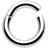 6G 9/16 316L Surgical Steel Precision Hinged Segment Hoop