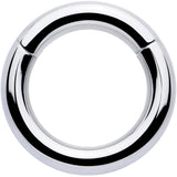 8G 1/2 316L Surgical Steel Precision Hinged Segment Hoop