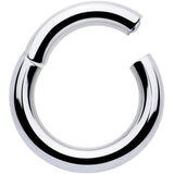 8G 1/2 316L Surgical Steel Precision Hinged Segment Hoop