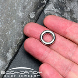 6G 3/8 316L Surgical Steel Precision Hinged Segment Hoop