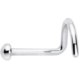 20G 1/4 ASTM F-136 Titanium Left Side Ball End Nose Screw