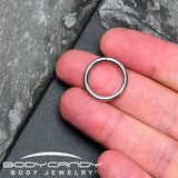 10G 9/16 316L Surgical Steel Precision Hinged Segment Hoop