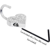 8G Heart Love Ear Weight Set