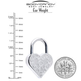 8G Heart Love Ear Weight Set