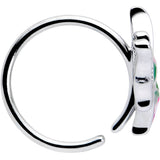 20G 5/16 Profile Butterfly Nose Hoop