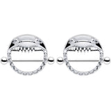 14G 9/16 Shark Bite Nipple Shield Set