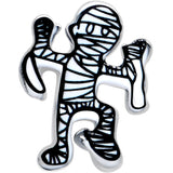 20G 7mm Two Tone Halloween Mummy L Shape Nose Ring