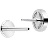 18G 5/16 CZ Gem Star Threadless Push In Labret Monroe Tragus