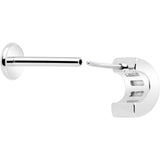 18G 5/16 CZ Gem Horseshoe Threadless Push In Labret Monroe Tragus