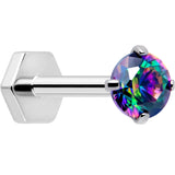 18G 5/16 CZ Implant Grade Titanium Reversible Threadless Flatback