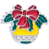 Christmas Flat Back Earring - Holiday Ornament