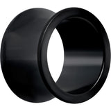 Black Hand Polished Double Flare Tunnel Plug Set 6mm to 25mm
