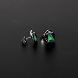 Alien UFO Dinosaur Abduction Stud Earrings Set by Onyx O