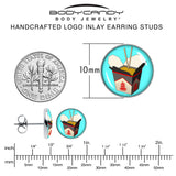 Chinese Take Out Stud Earrings by Onyx O