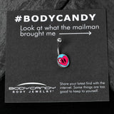 Bandaged Heartbreak Heart Belly Ring by Onyx O