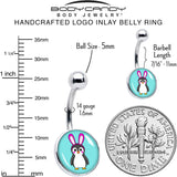 Bunny Penguin Belly Ring by Onyx O