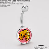 Quaso Croissant Belly Ring by Onyx O