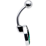 Alien UFO Dinosaur Abduction Belly Ring by Onyx O