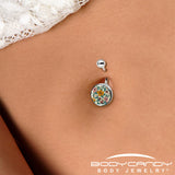 Blossom Creation Wildflower Flowers Belly Ring by Onyx O