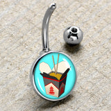 Chinese Take Out Belly Ring by Onyx O