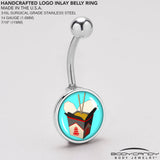 Chinese Take Out Belly Ring by Onyx O