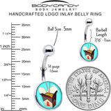 Chinese Take Out Belly Ring by Onyx O