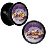 Advent Christmas Village Black Acrylic Saddle Plug Set Sizes 8mm to 20mm