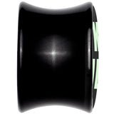 0G SKIBIDI Black Acrylic Saddle Plug Set by Onyx O