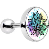 Blooming Symbolic Lotus Flower Tragus Cartilage Earring