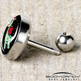 Christmas Holiday Dinosaur Tragus Cartilage Earring by Onyx O