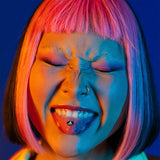 Black Glow in the Dark Holiday Christmas Tree Tongue Ring by Onyx O