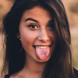 Bunny Penguin Barbell Tongue Ring by Onyx O