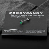 Alien UFO Dinosaur Abduction Barbell Tongue Ring by Onyx O