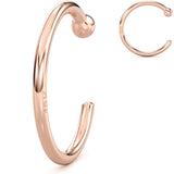 20G 5/16 Solid 18K Rose Gold Nose Hoop