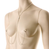 Brilliant BCR Necklace to Nipple Chain Created with Crystals