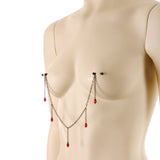 5/8 Handmade Vamp Kiss Nipple Chain Created with Crystal