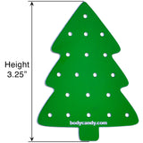 Christmas Tree Travel Flat Back Earring Palette