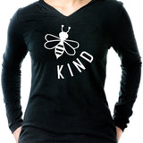 Bee Kind Tapered Long Sleeve Hoodie