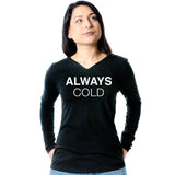 Always Cold Tapered Long Sleeve Hoodie