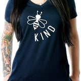 Bee Kind Tapered V-Neck Tee Shirt