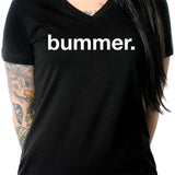 Bummer Tapered V-Neck Tee Shirt