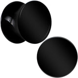 Black UV Acrylic Saddle Plug Set 5mm to 25mm