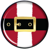 Christmas Santa Suit Black Stud Earrings