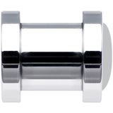 Black White Leopard Eyes Steel Screw Fit Plug Set 4G