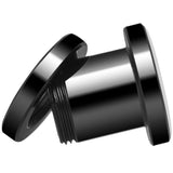 Blue American Flag Black Anodized Screw Fit Plug Set 0G