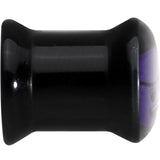 0G Licensed Purple Devil emoji Acrylic Double Flare Plug Set