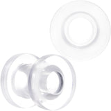 2G Clear Acrylic Screw Fit Plug Set