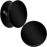 Black UV Acrylic Saddle Plug Set 5mm to 25mm