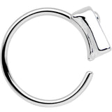 20G 5/16 Red Santa Hat Seamless Circular Ring